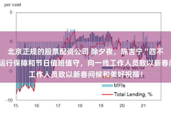 北京正规的股票配资公司 除夕夜，陈吉宁“四不两直”检查城市运行保障和节日值班值守，向一线工作人员致以新春问候和美好祝福！