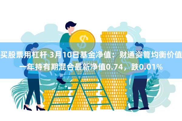 买股票用杠杆 3月10日基金净值：财通资管均衡价值一年持有期混合最新净值0.74，跌0.01%